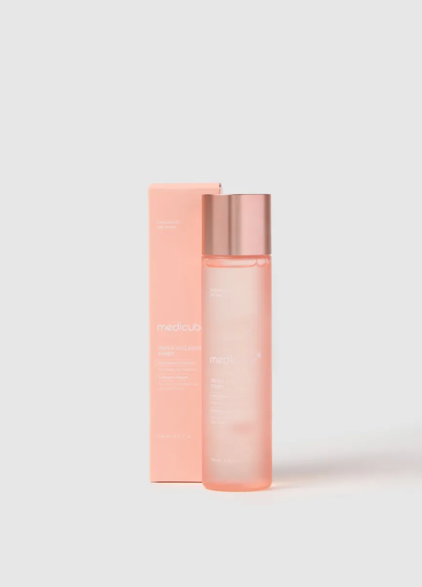MEDICUBE Triple Collagen Toner 140ml - skincare coreana