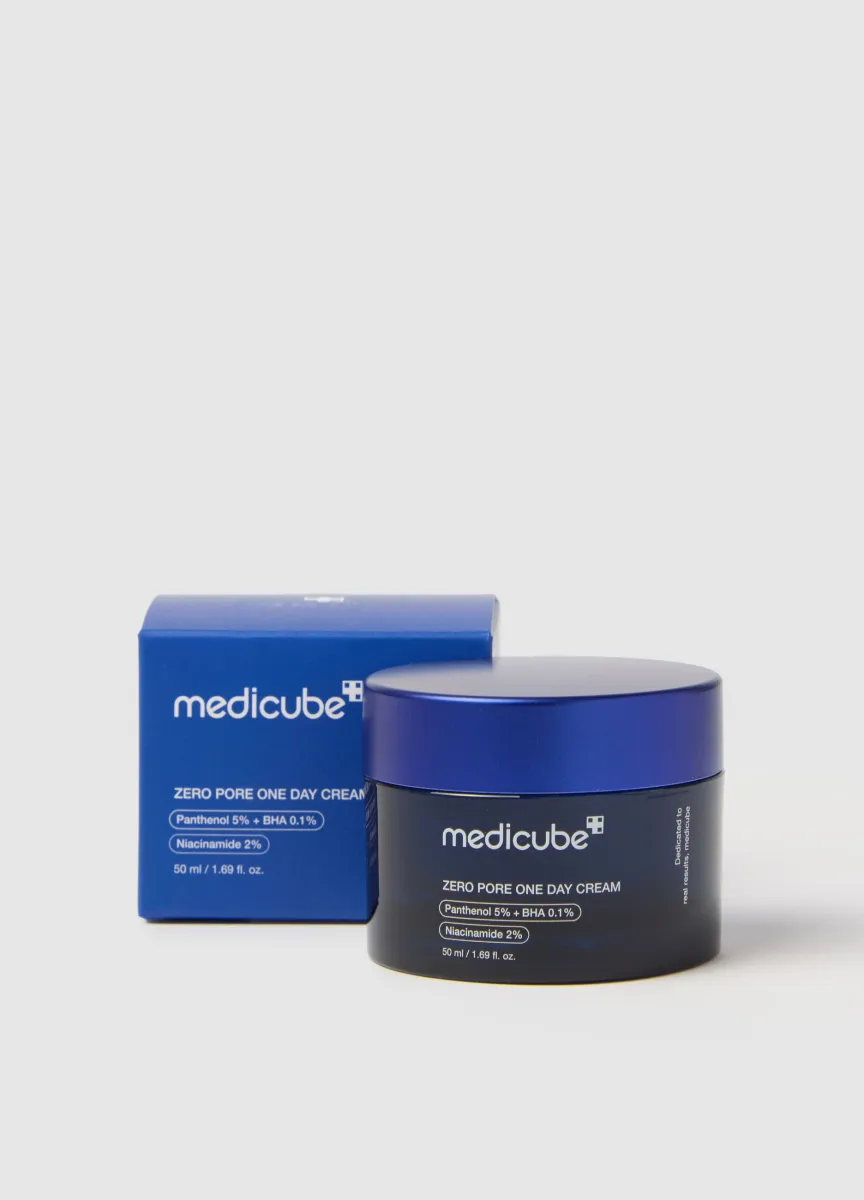 MEDICUBE Zero Pore One Day Cream 50ml - skincare coreana