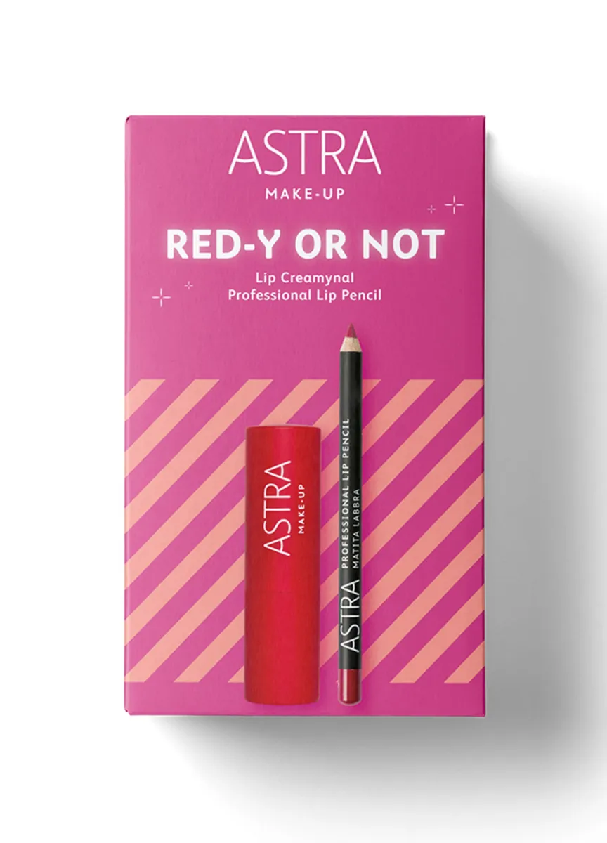 RED-Y OR NOT combo labbra