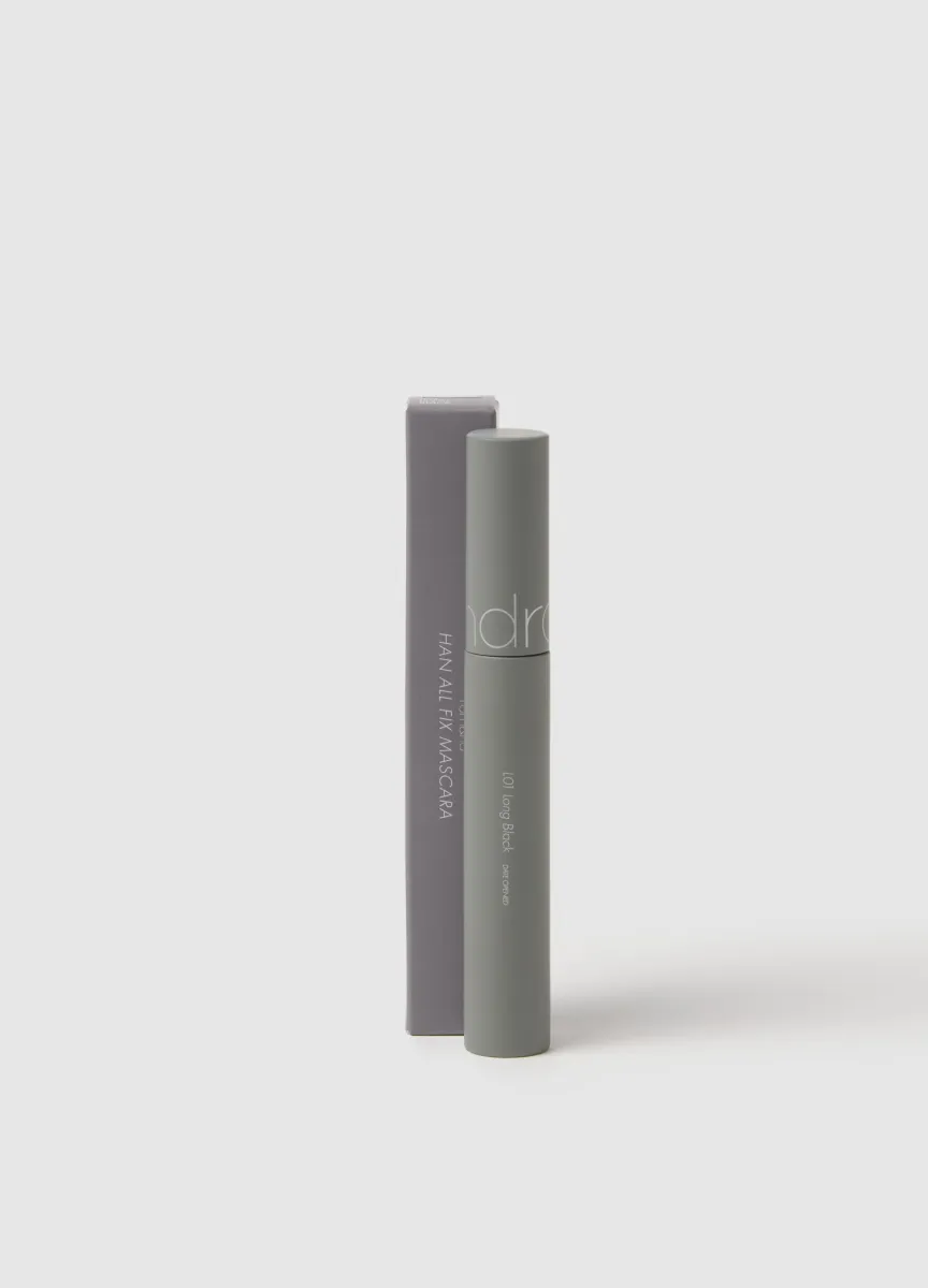 ROM&ND HAN ALL FIX MASCARA L01 LONG BLACK - make-up coreano