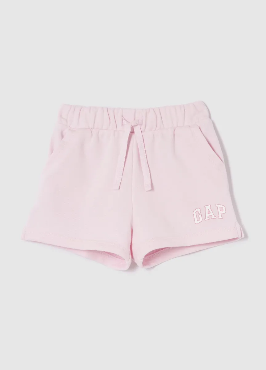 Shorts in misto cotone con logo GAP