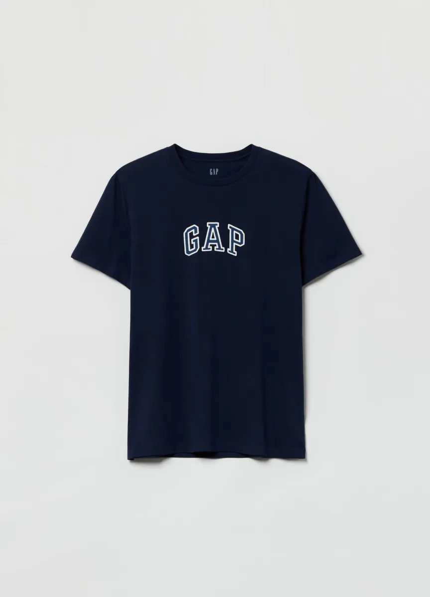 T-shirt in cotone con logo GAP