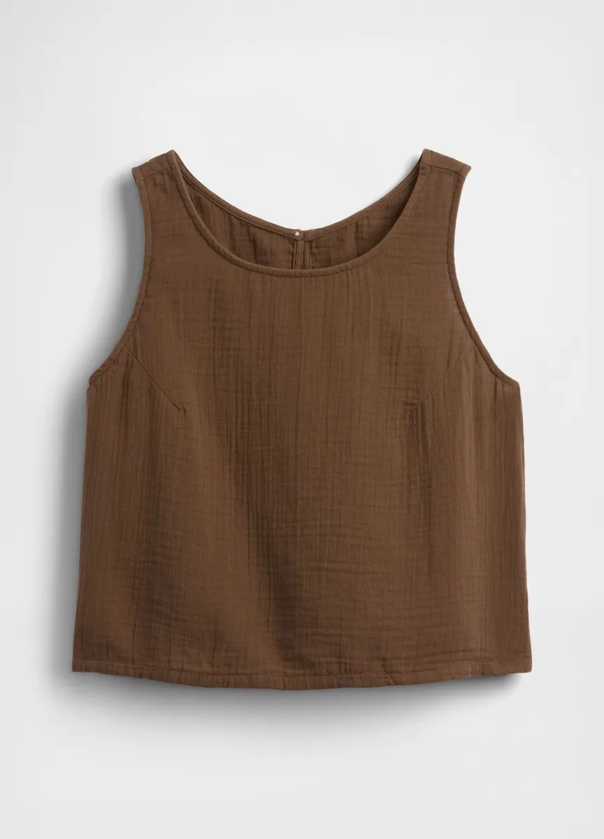 Tank top in puro cotone