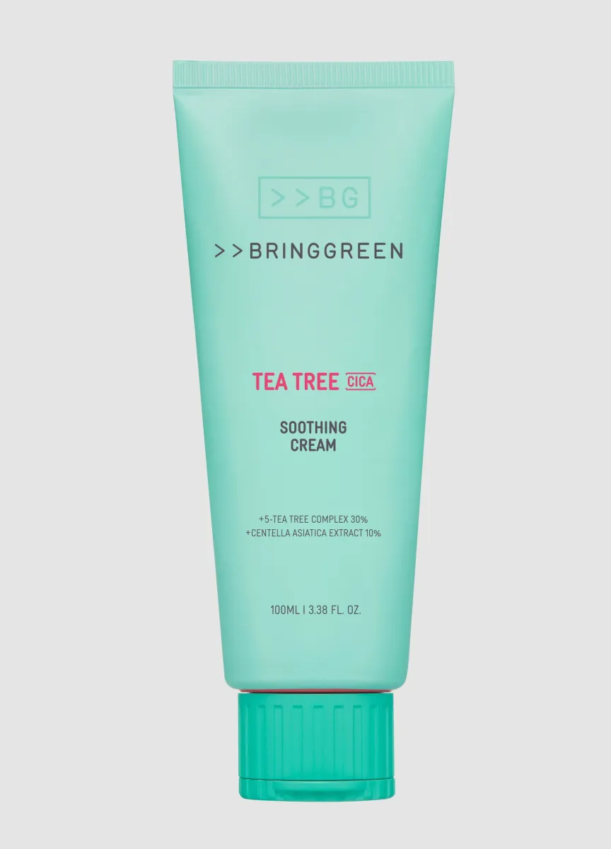Tea Tree Cica Soothing Cream Plus 100ml - Beauty care coreana