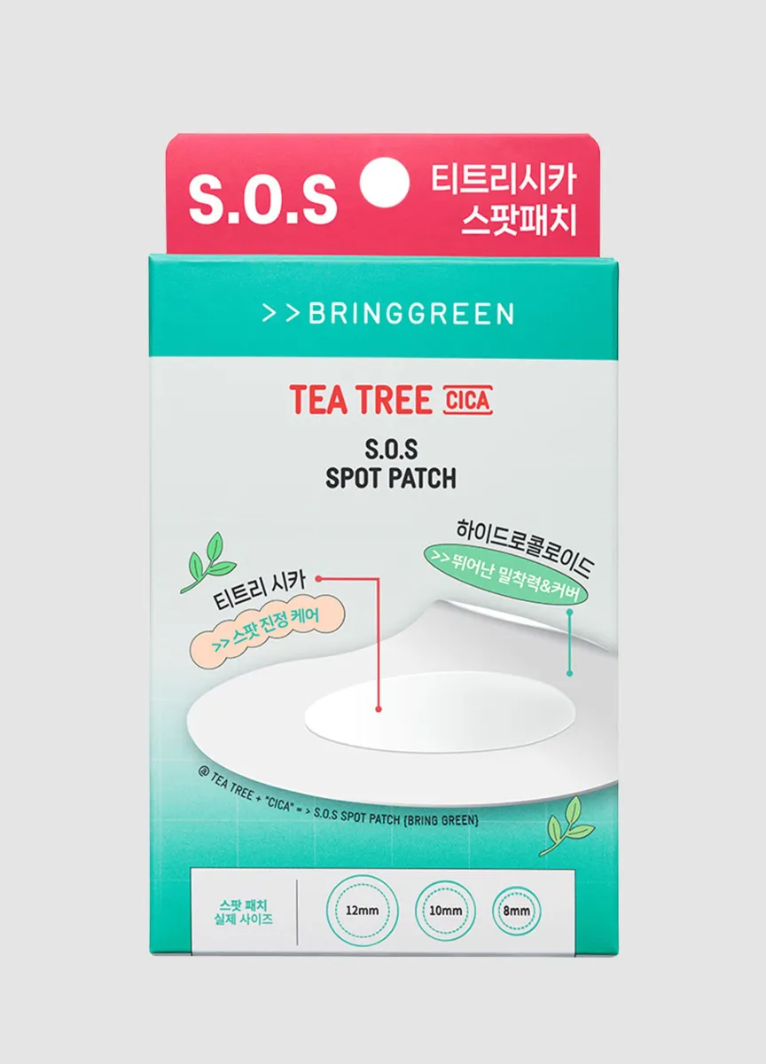 Tea Tree Cica S.O.S Spot Patch - Beauty care coreana