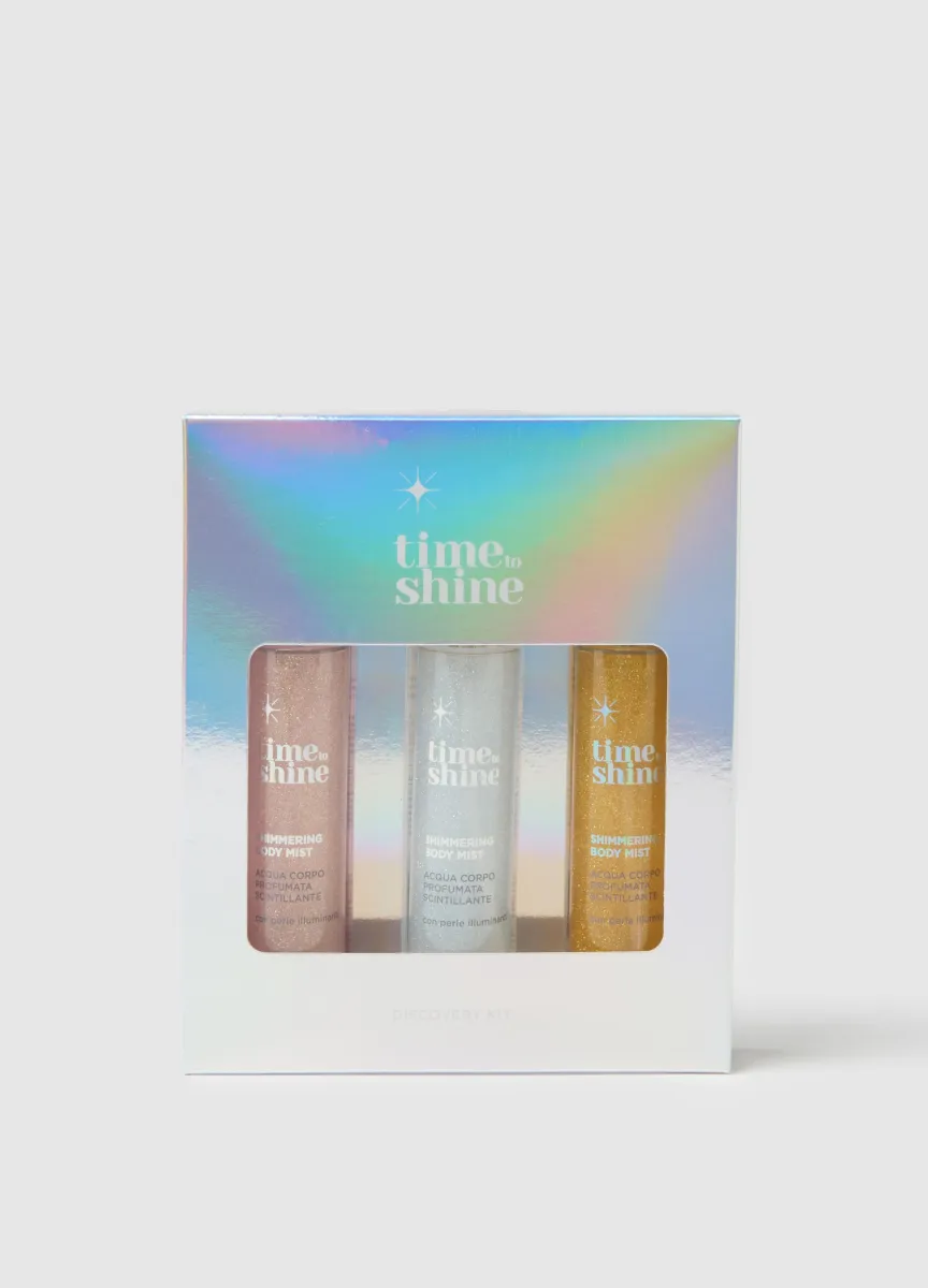 TIME TO SHINE kit body mist (3 pezzi)