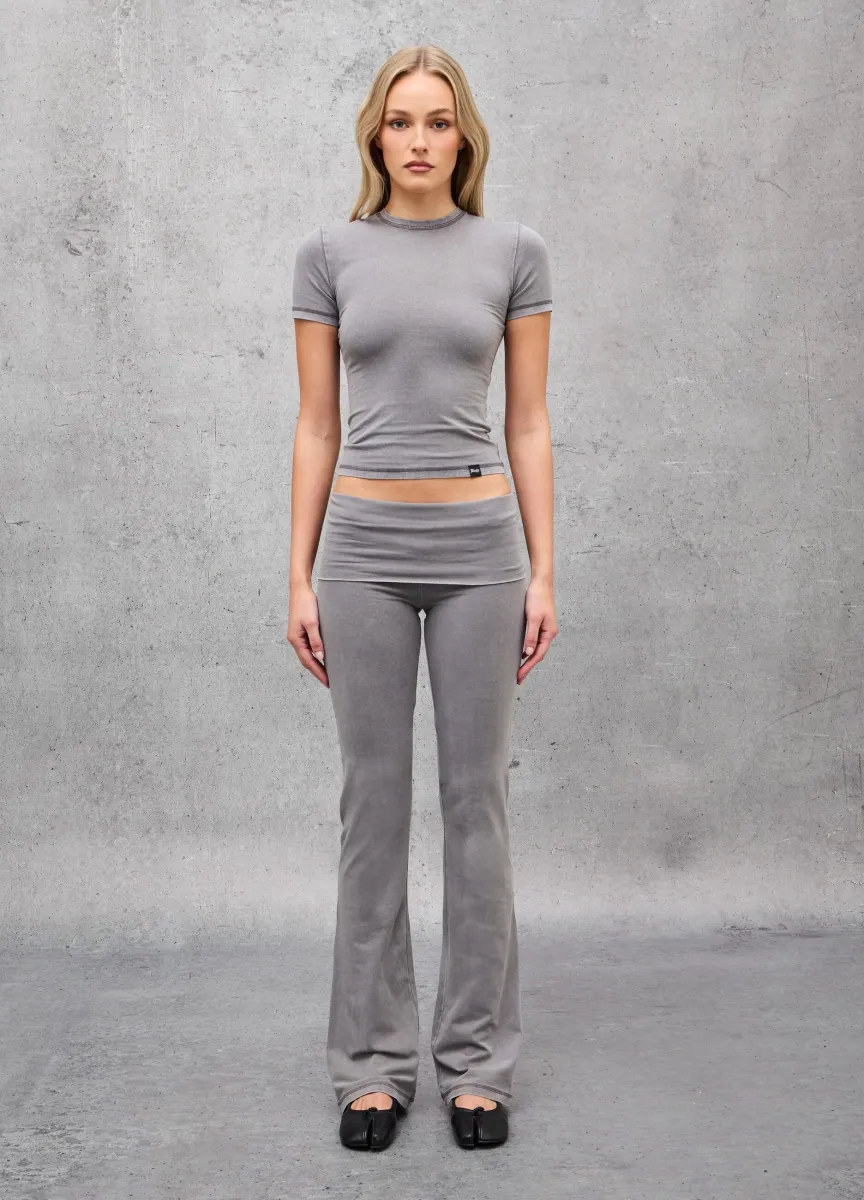 Yoga Flare Pants Vintage Grey