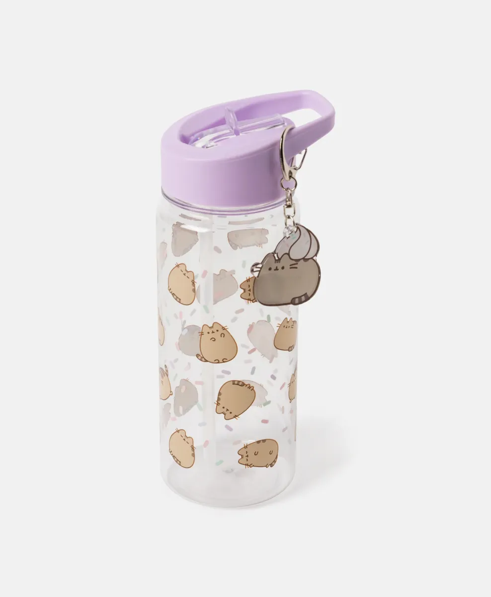 Borraccia Pusheen con ciondolo