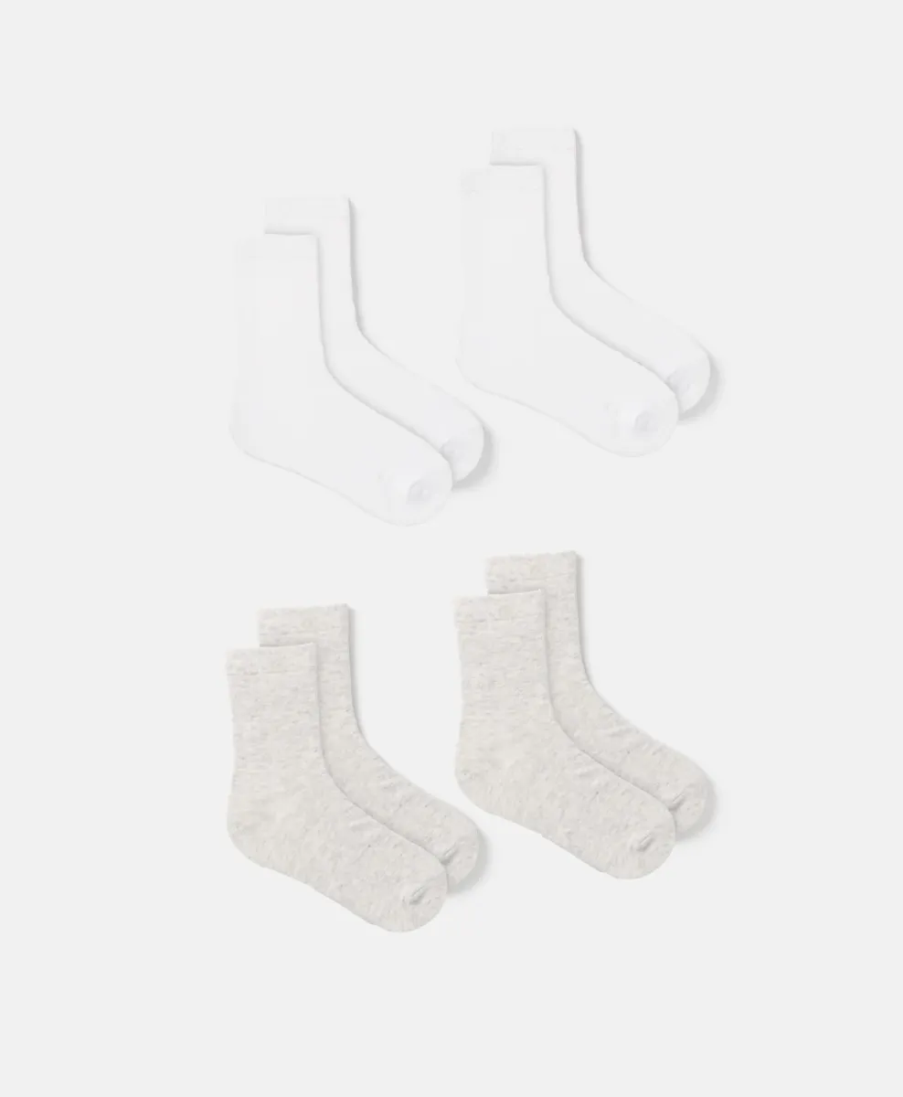 Calzini alla caviglia da donna confezione da 4