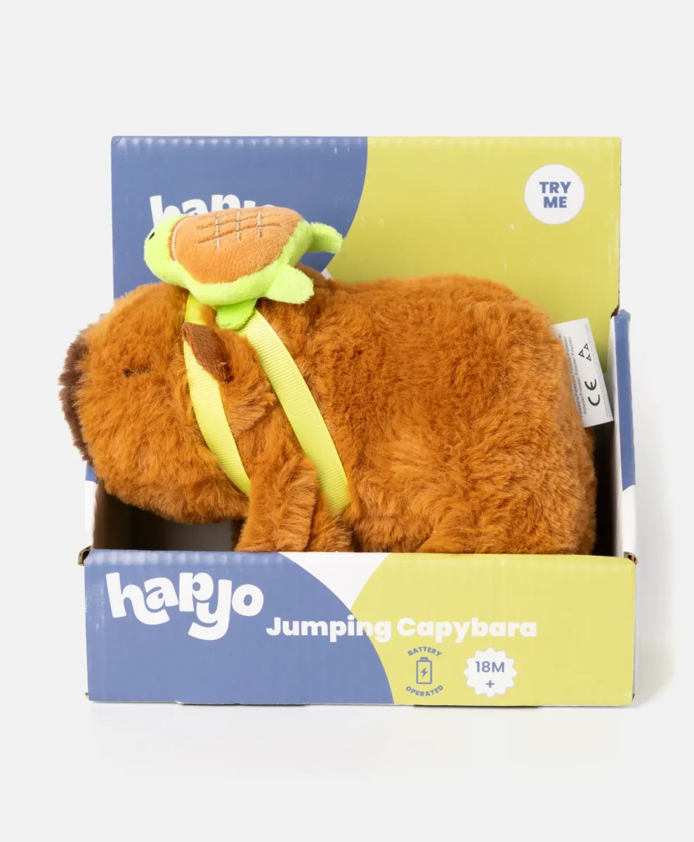 Capibara camminante