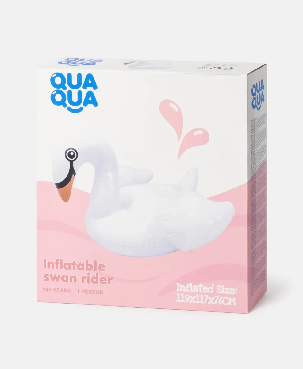 Cigno gonfiabile da nuoto