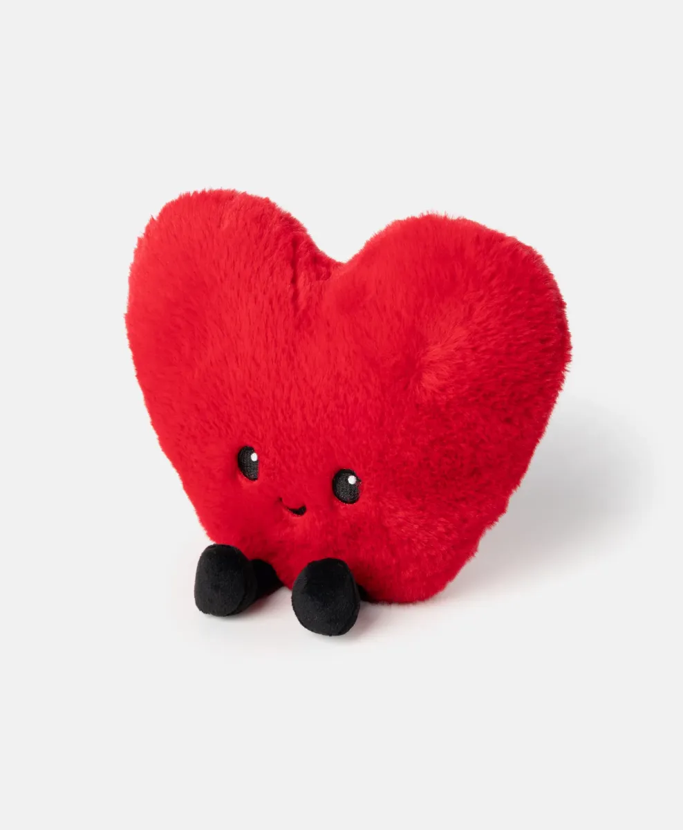 Cuore di peluche con gambe 21 cm