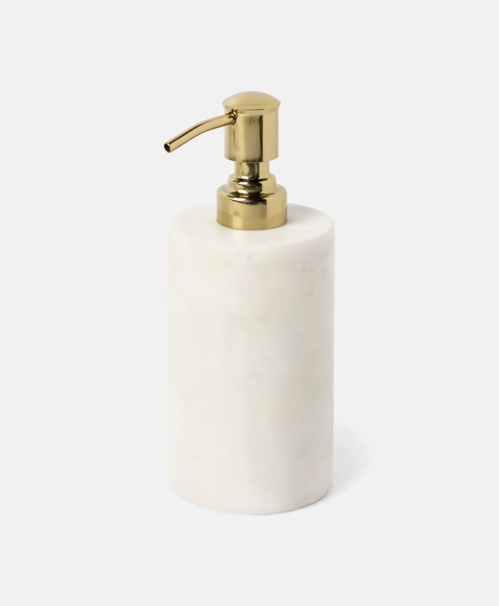 Dispenser per sapone in marmo