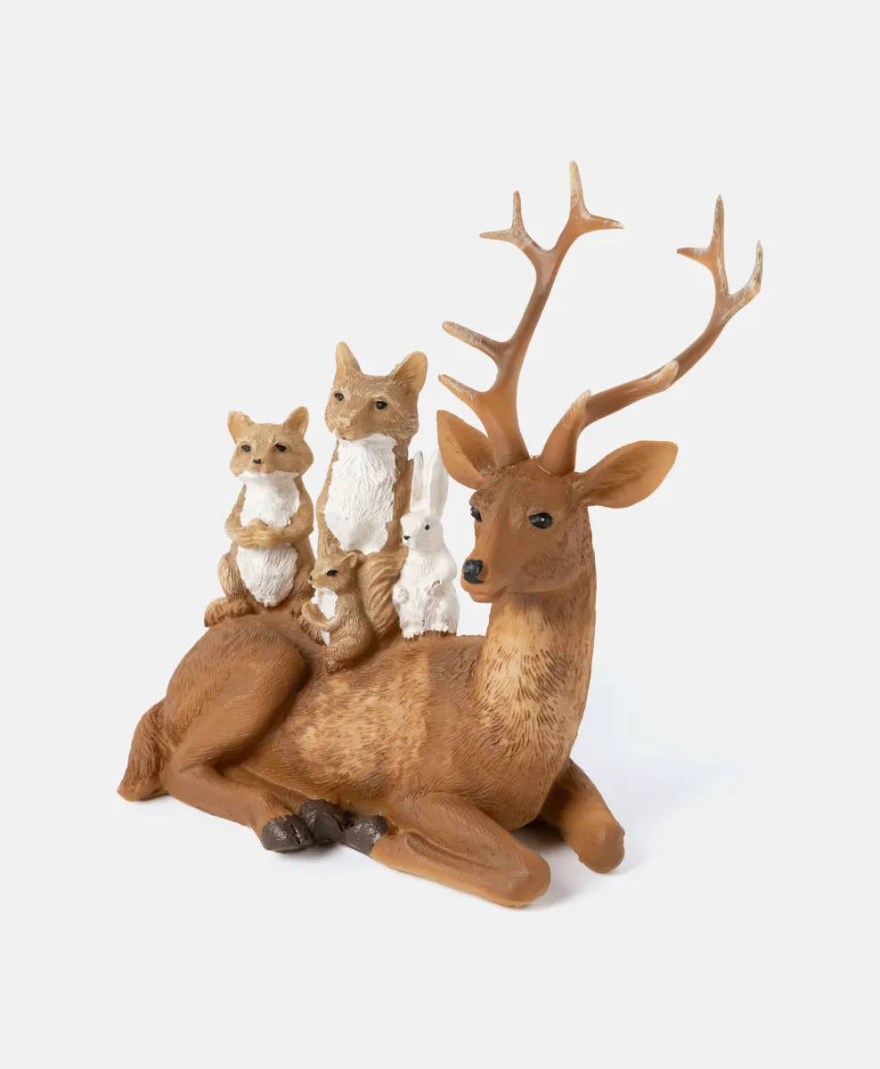 Figurina di animali del bosco