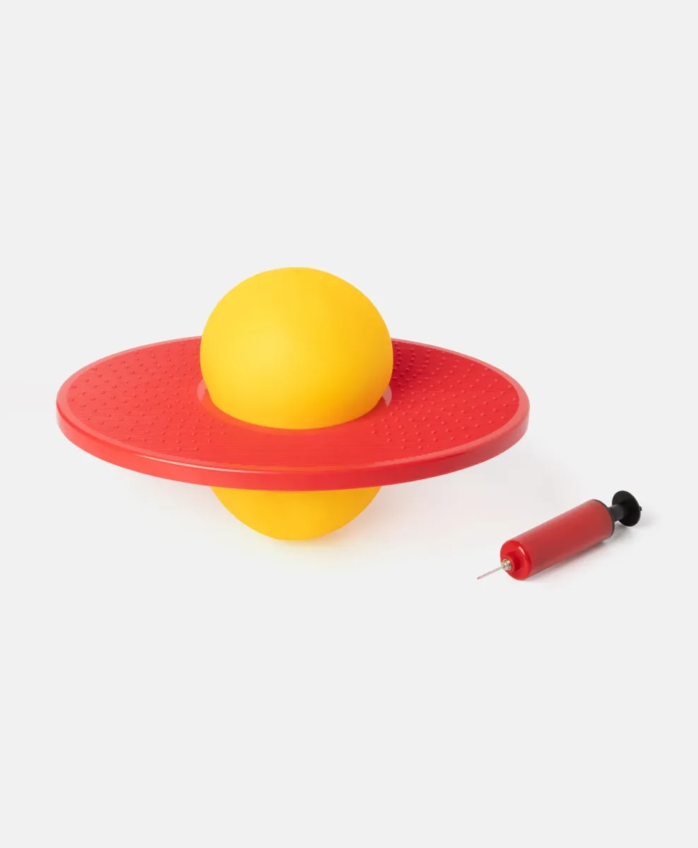 Gioco palla ad anello per equilibrio