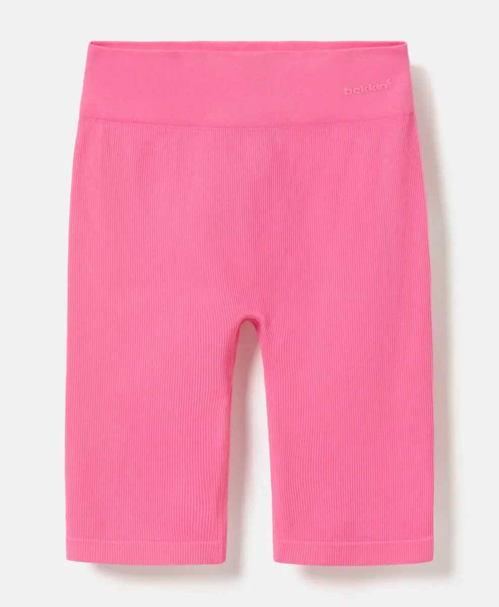 Leggings ciclisti seamless da bambina Bekkin