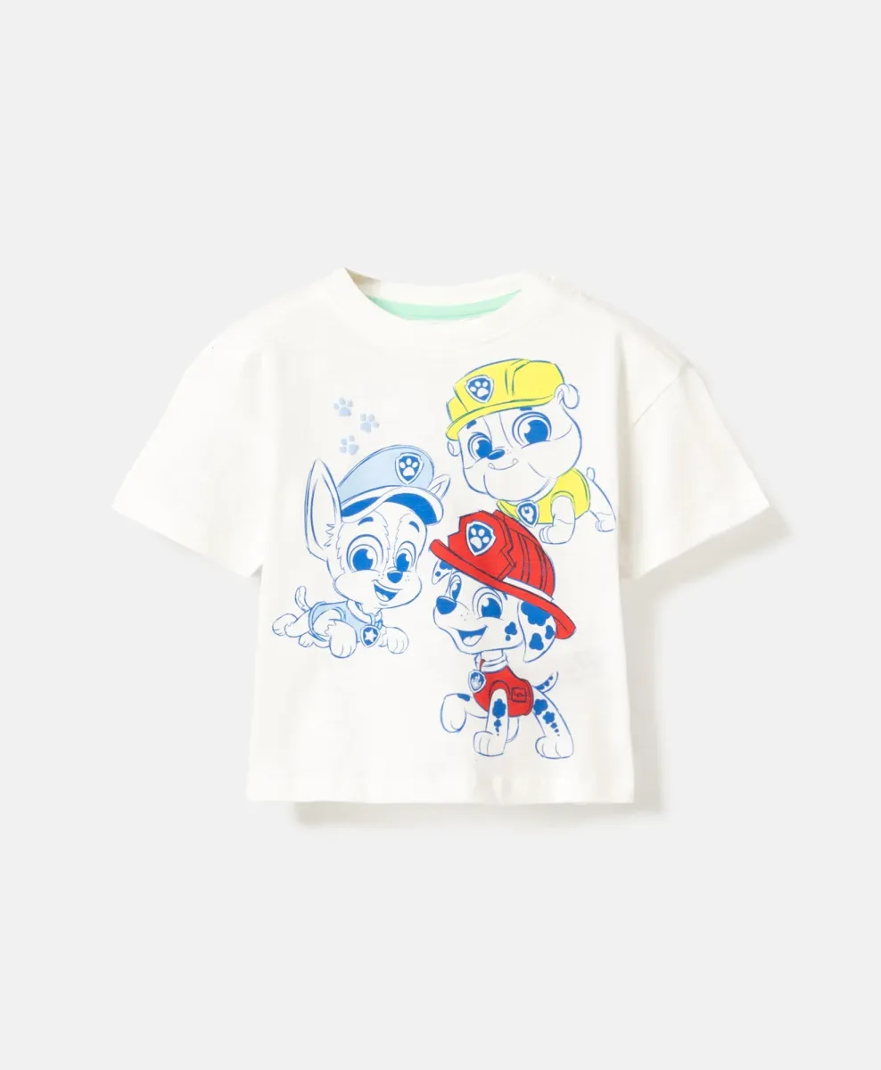 Maglietta neonato Paw Patrol 100% cotone
