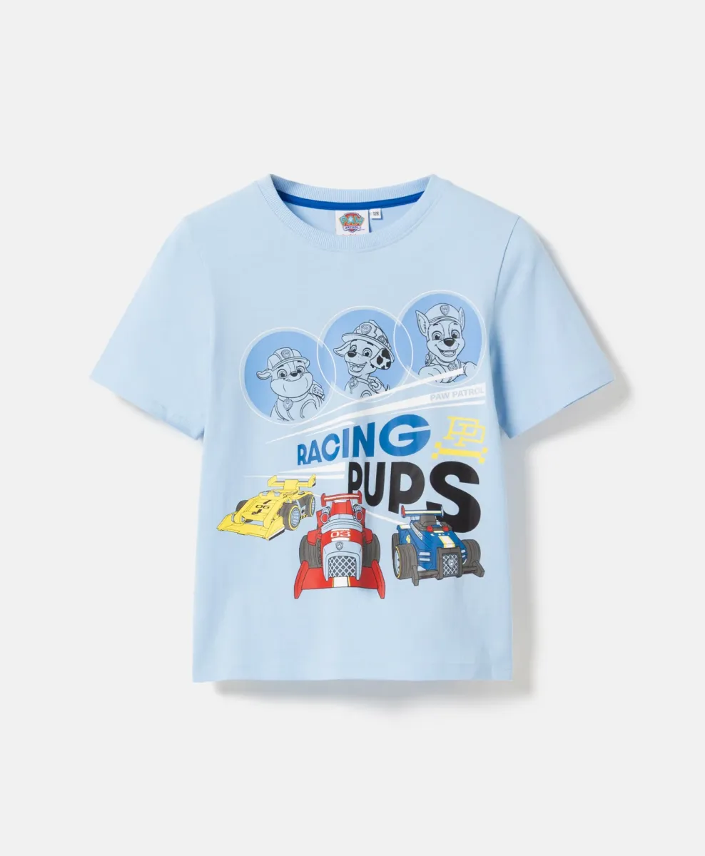 Maglietta per bambini Paw Patrol 100% cotone