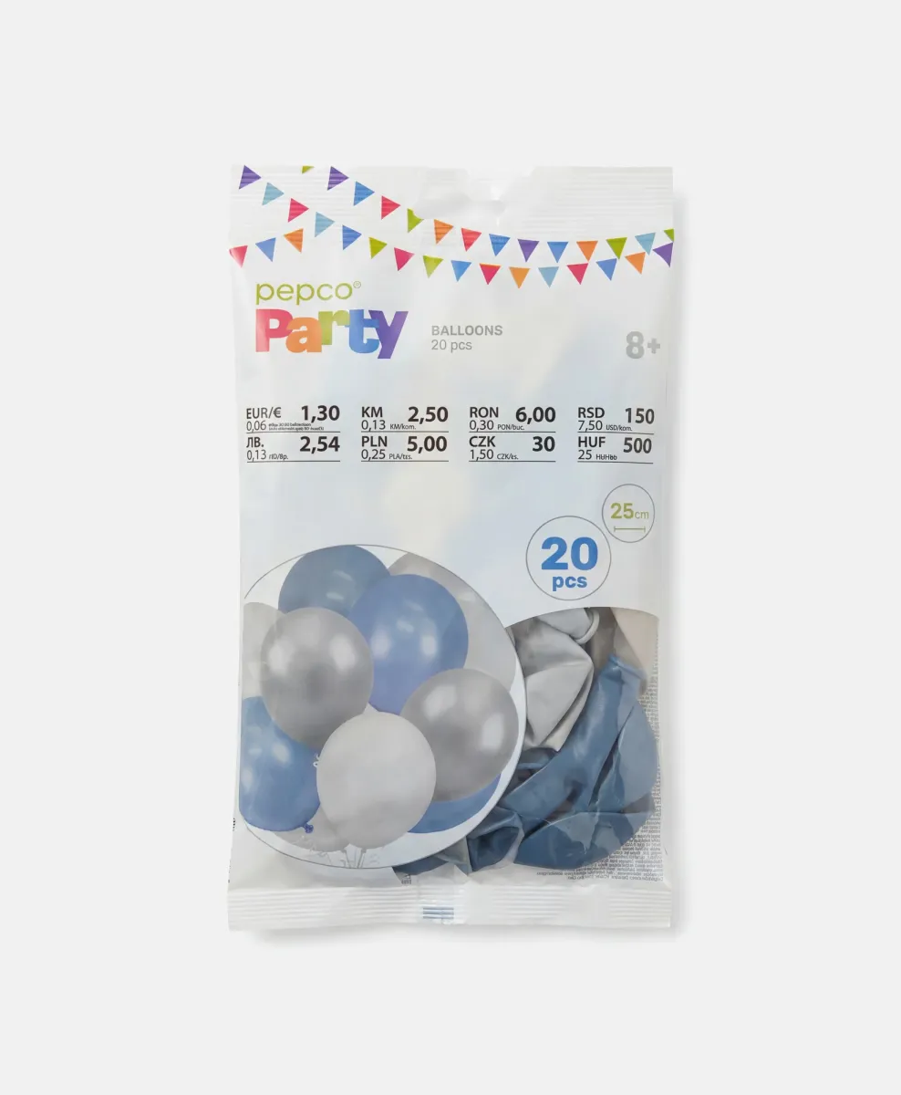 Palloncini pastello 20 pz