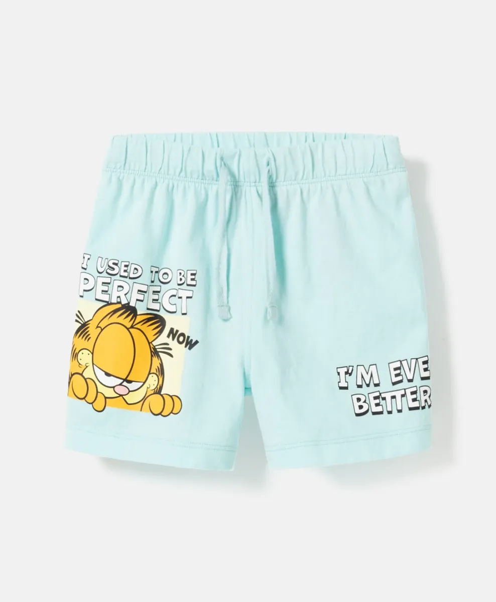 Pantaloncini neonato Garfield 100% cotone