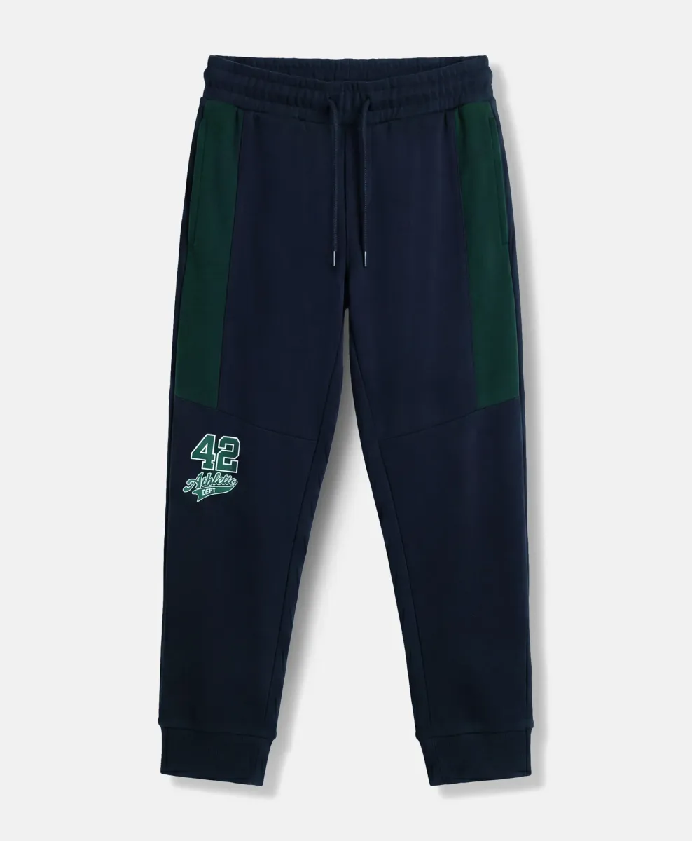 Pantaloni sportivi da ragazzo con pannelli