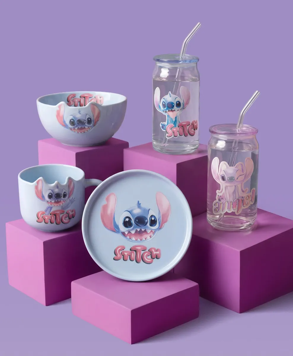 Piatto in ceramica di Stitch