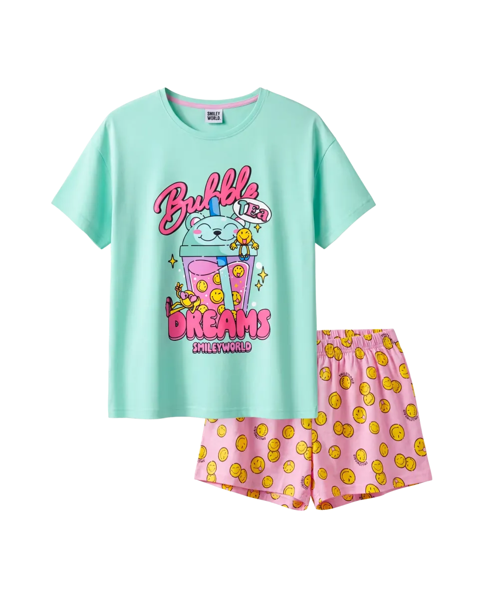 Pigiama da ragazza a due pezzi SmileyWorld®