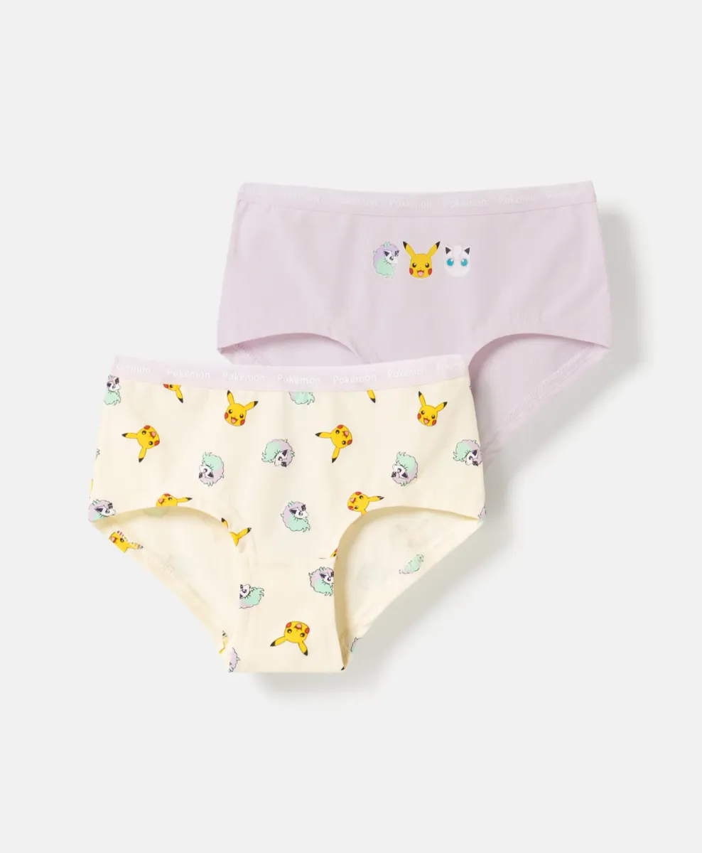 Set di 2 culotte da bambina Pokémon