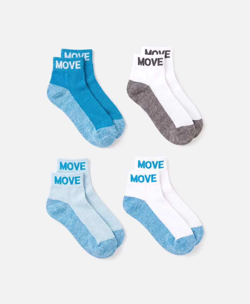 Set di 4 paia di calzini da bambino