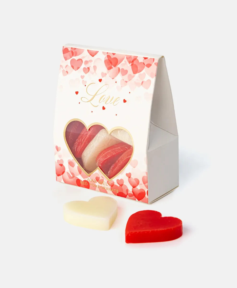 Set di cere profumate di San Valentino