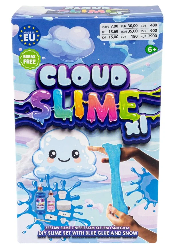 Set per creare slime profumato con glitter XL