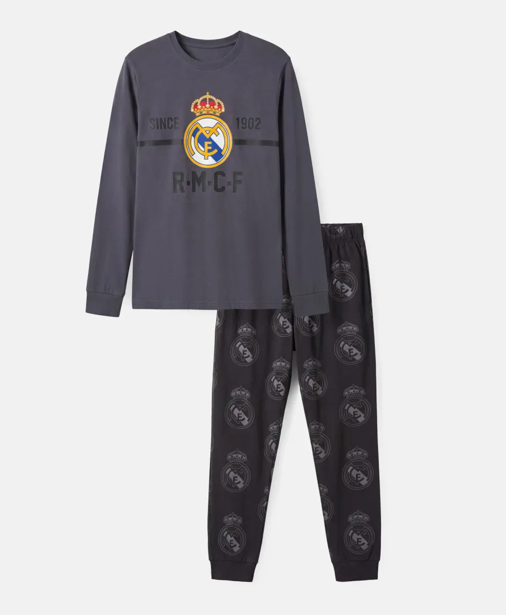 Set pigiama 2 pezzi Real Madrid da bambino in 100% cotone