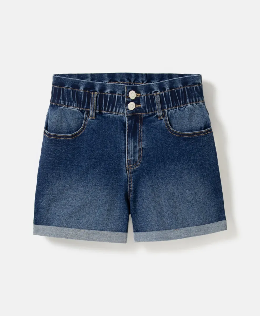 Shorts in denim da donna