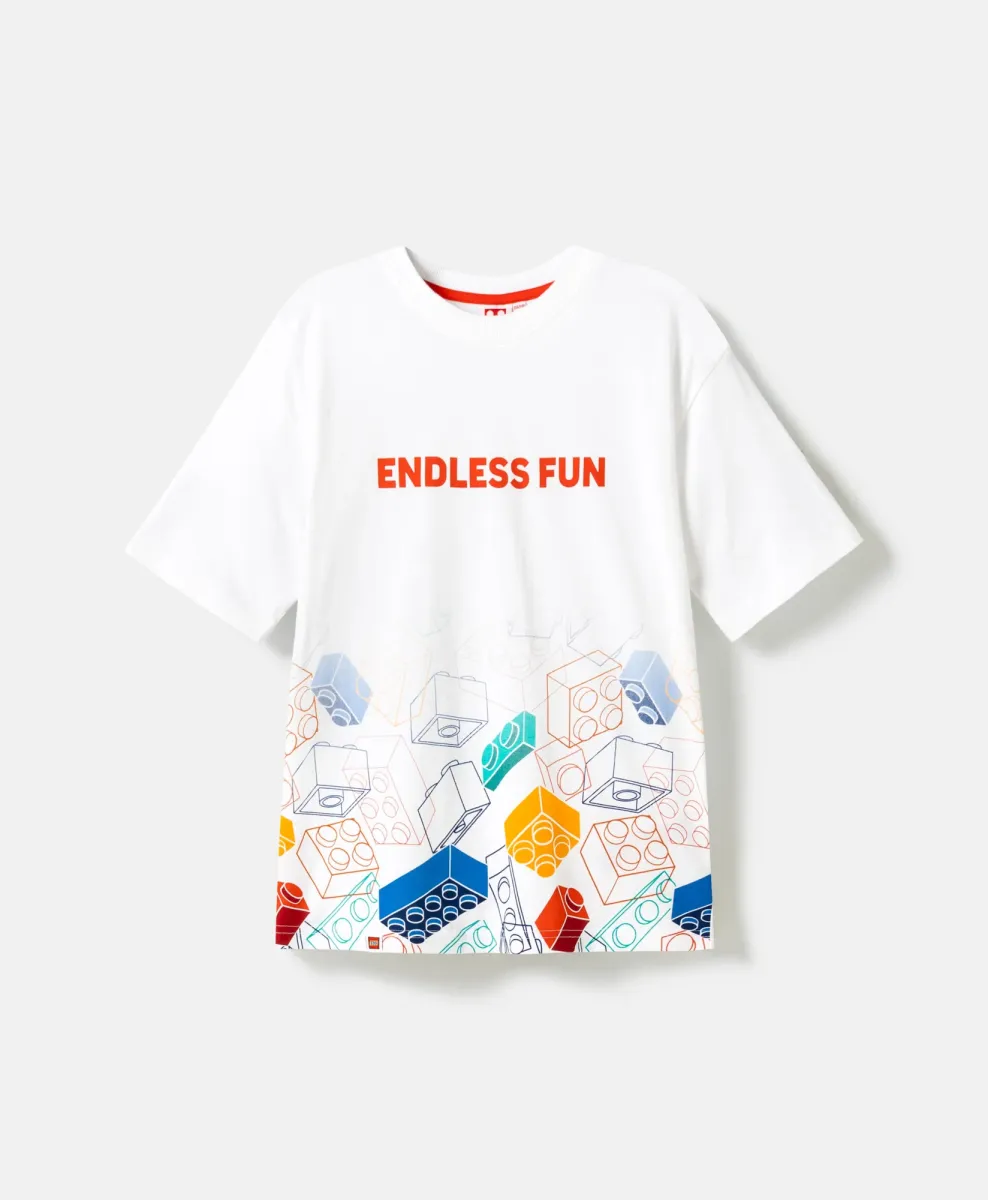 T-shirt LEGO in 100% cotone da bambino