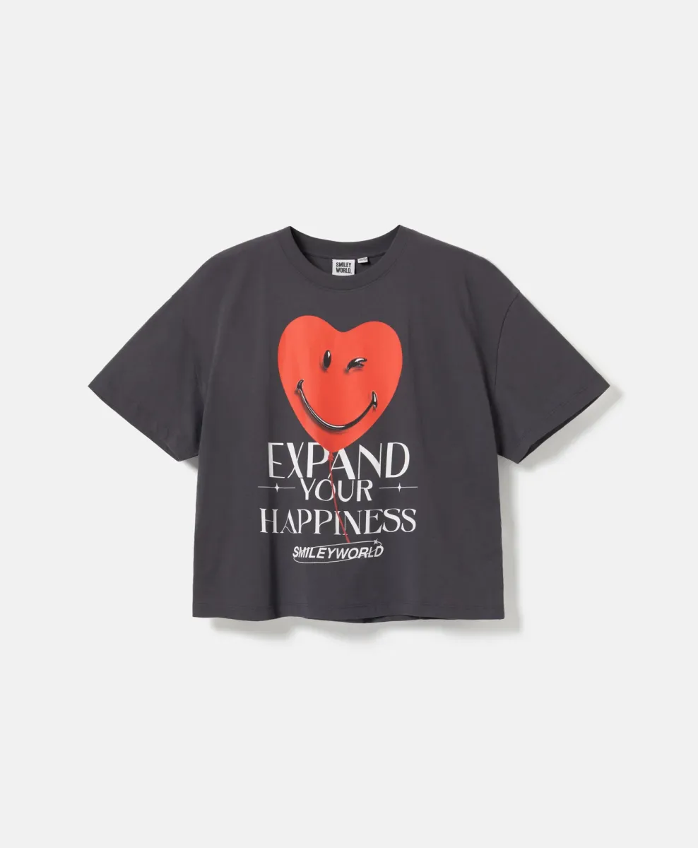T-shirt SmileyWorld da bambina