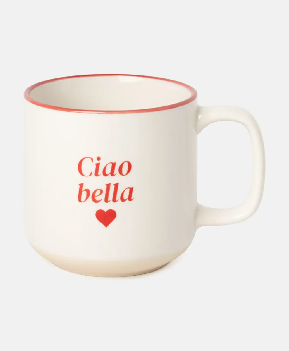 Tazza in porcellana Ciao Bella