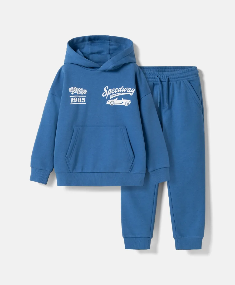 Tuta con cappuccio da bambino