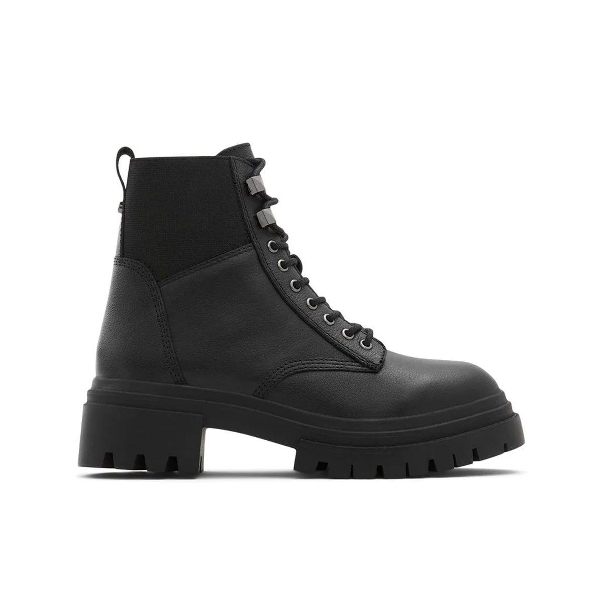 Anfibi neri con suola combat ALDO Leap