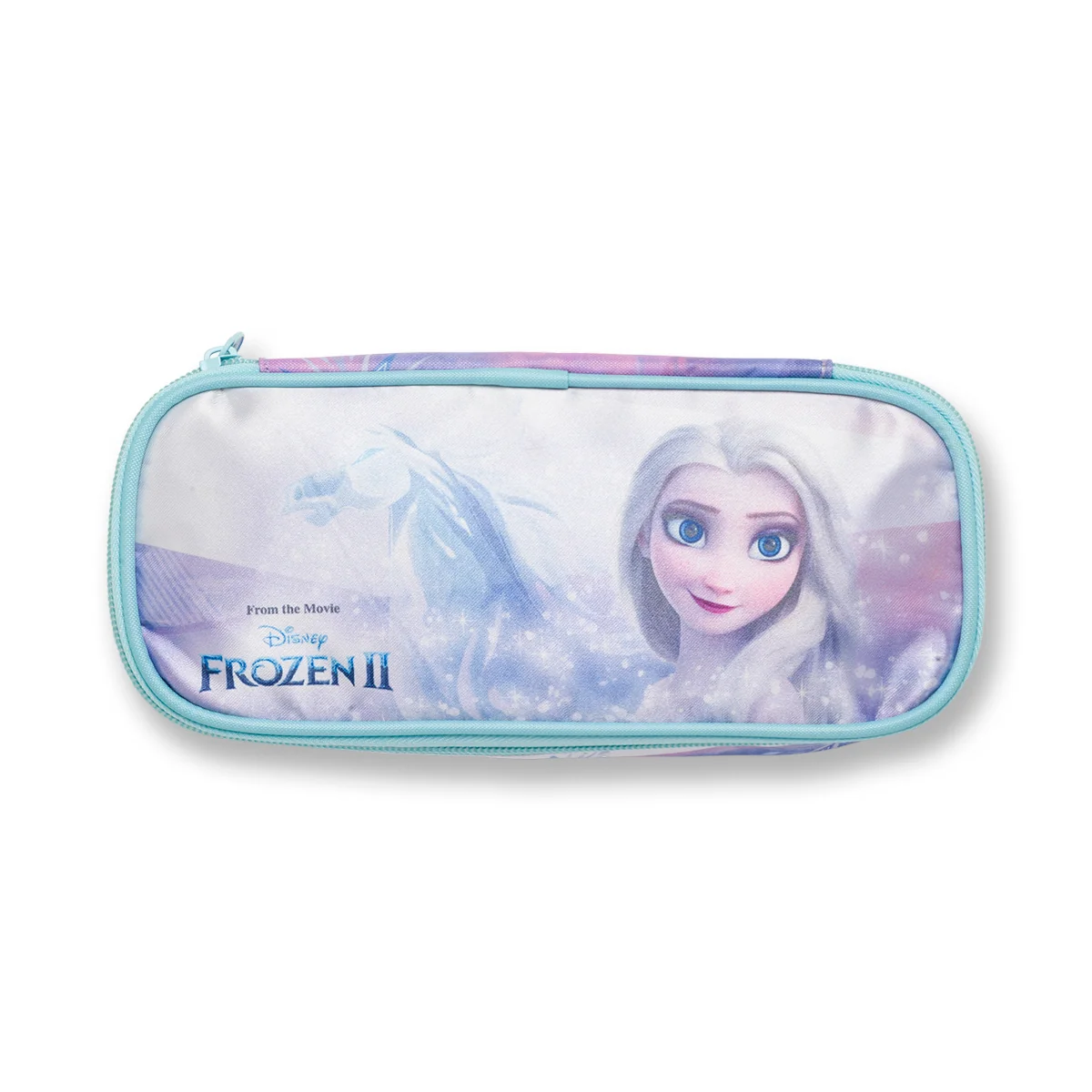 Astuccio ovale lilla con stampa Frozen