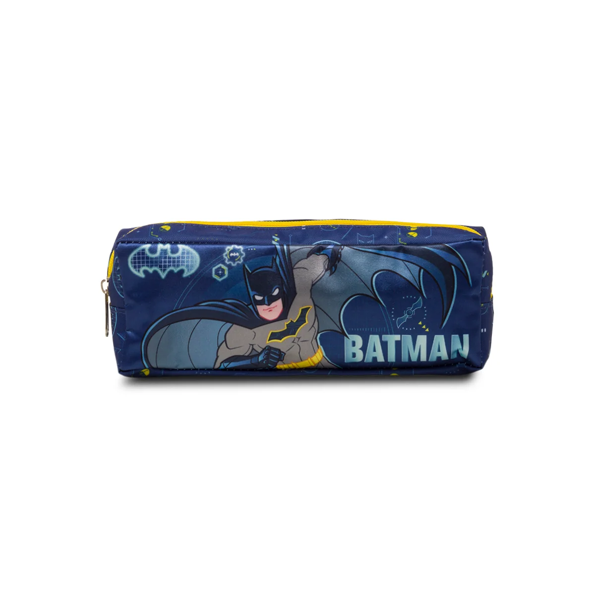 Astuccio portatutto blu con stampa Batman