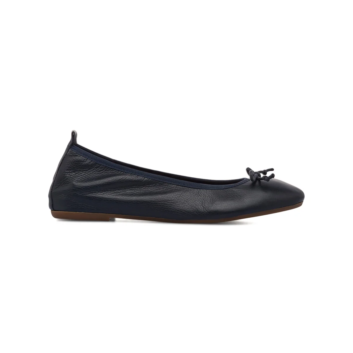 Ballerine blu da Donna in pelle con fiocco P Essentials