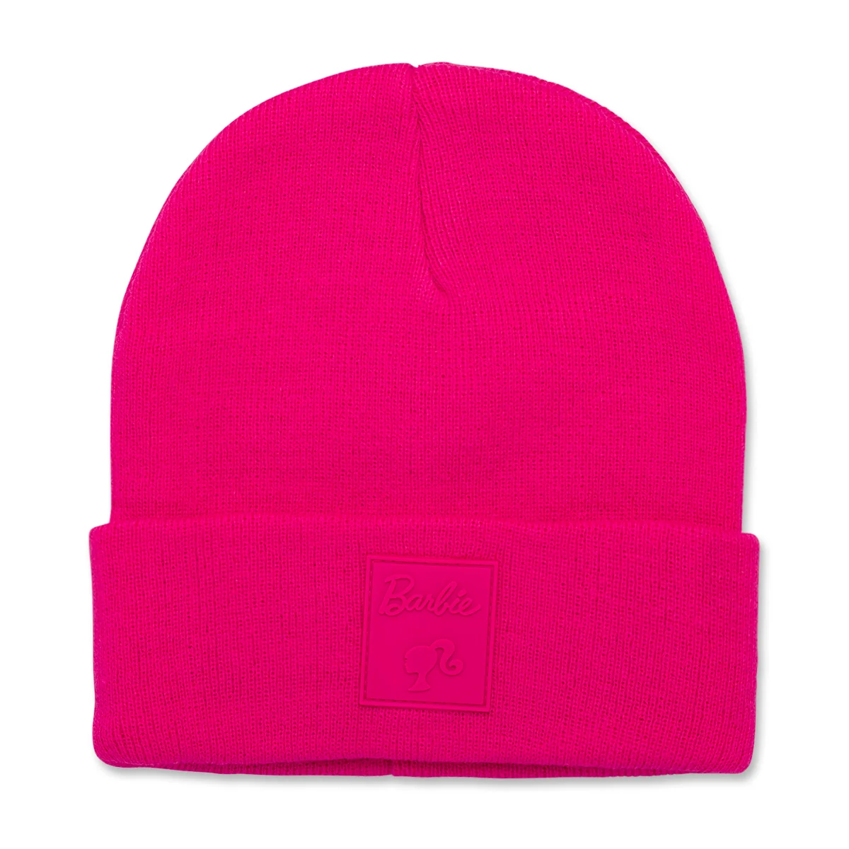 Berretto fucsia da donna con logo Barbie