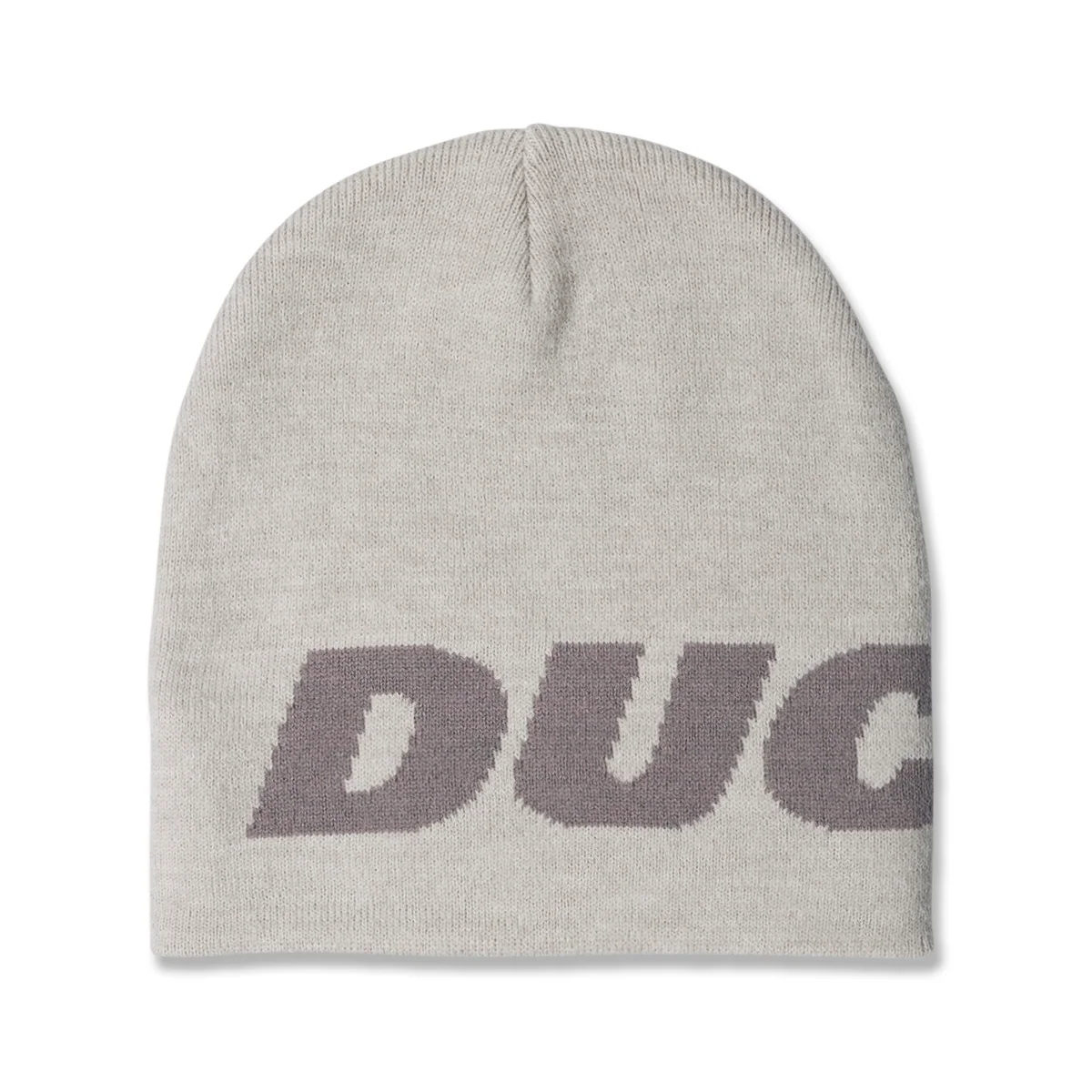 Berretto grigio da uomo con logo ricamato Ducati Corse