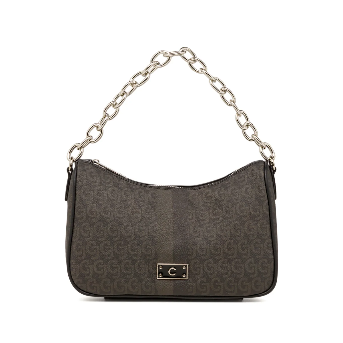 Borsa a mano nera da donna con logo Carrera Jeans