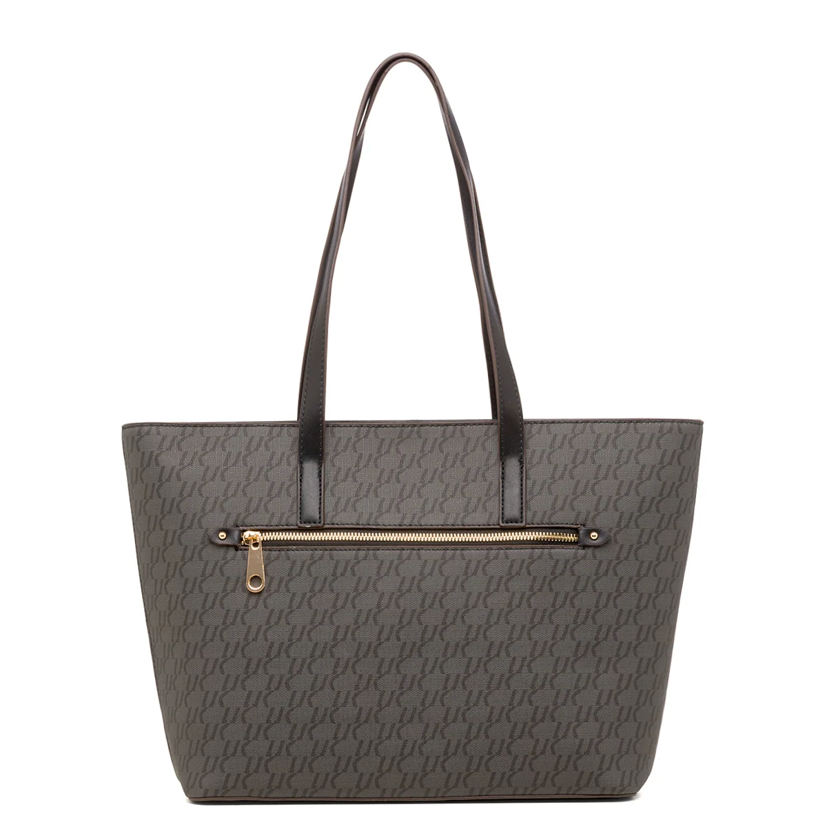 Borsa a saplla nera da donna con pendente dorato Lumberjack