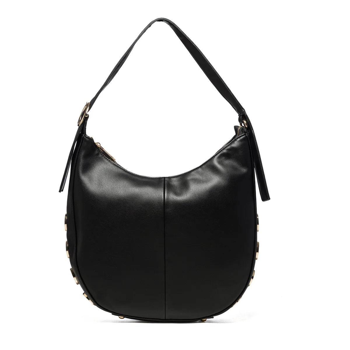 Borsa a spalla nera in similpelle Carrera Jeans Maggie