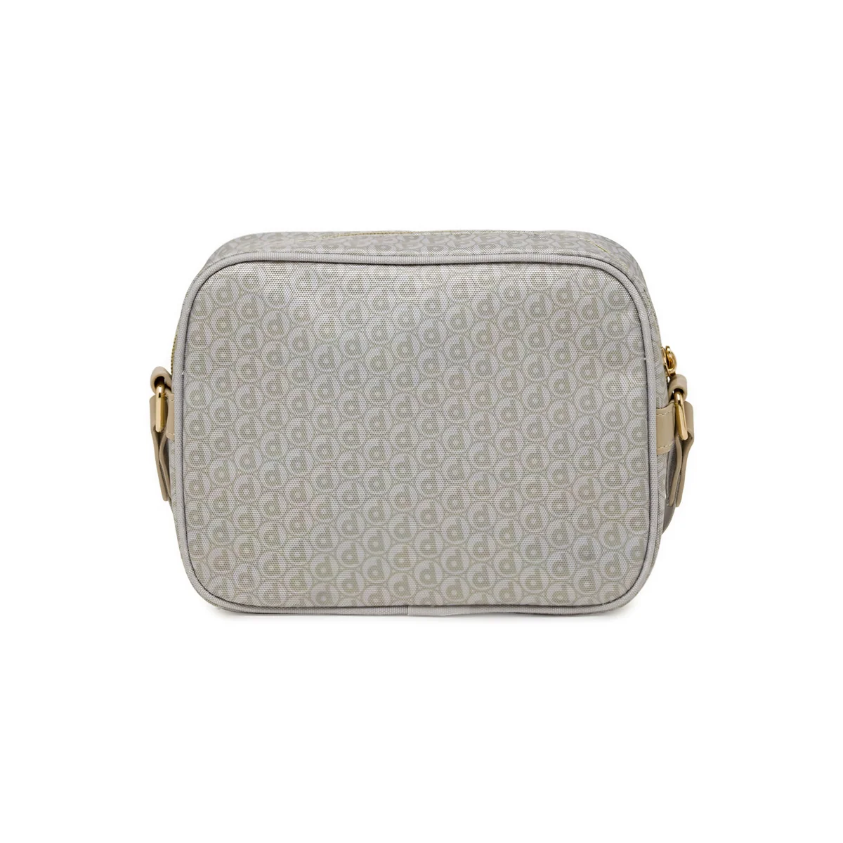 Borsa a tracolla beige Donna con logo allover Dimensione Danza