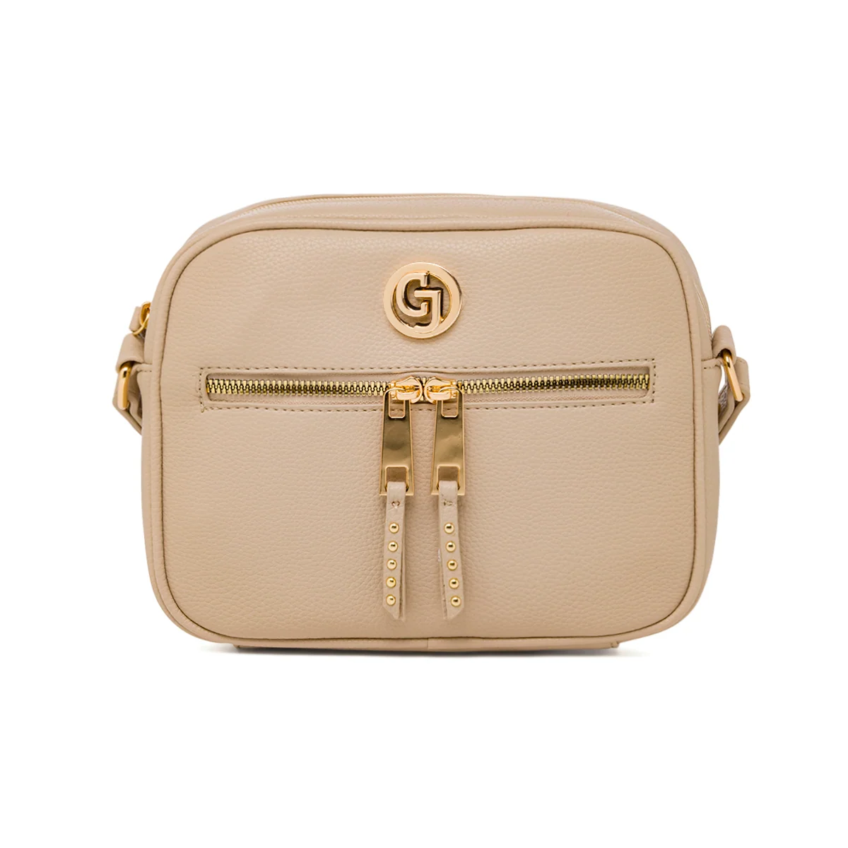 Borse a tracolla beige da Donna con logo Carrera Jeans