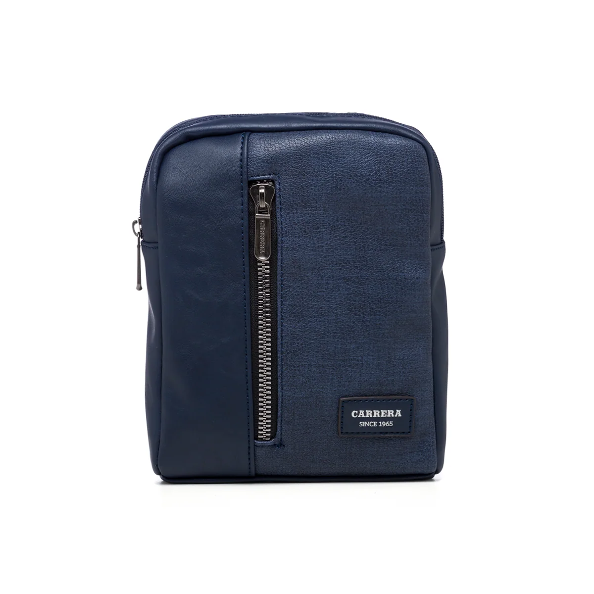 Borsello blu da uomo con logo in metallo Carrera Jeans Lucky