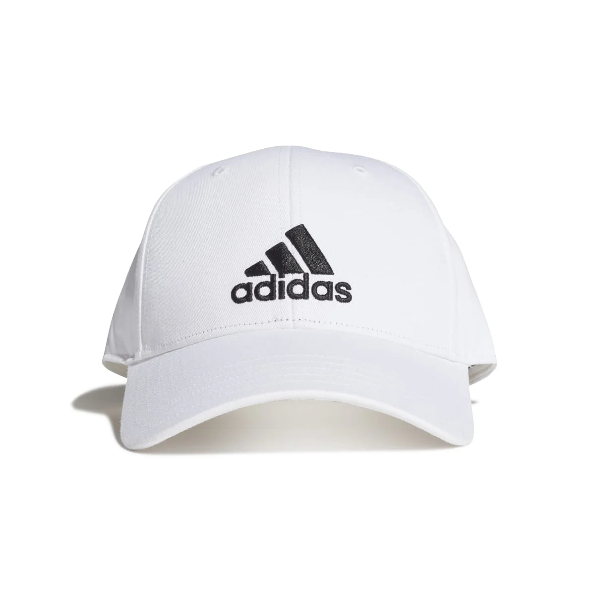 Cappellino bianco con logo ricamato adidas Baseball